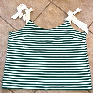 J Crew Striped Tank Top